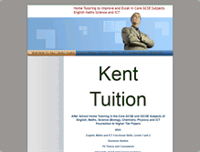 Tablet Screenshot of kenttuition.co.uk