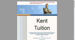 Desktop Screenshot of chathamgcsetutor.kenttuition.co.uk